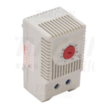 TRACON Termosztát (hőmérséklet szabályozók) fűtőegységhez1×NC, 10A, 250V AC villanyszerelés