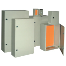 TRACON TFE403015 Fém elosztószekrény, acél, szürke H×W×D=400×300×150mm, IP55 villanyszerelés