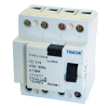 TRACON TFVH4-80100 Áram-védőkapcsoló, nagyáramú, 4 pólusú 80A, 100mA, 6kA, AC
