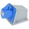 TRACON TICS-113 Felületre szerelhető ipari csatlakozóaljzat 16A, 250V, 2P+E, 6h, IP44