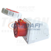 TRACON TICS-1142 Felületre szerelhető ipari csatlakozóaljzat 16A, 400V, 3P+E, 6h, IP67