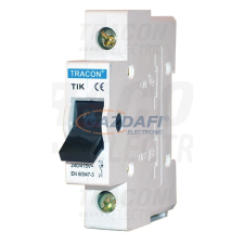 TRACON TIK1-63 Leválasztó kapcsoló 1P, 63A villanyszerelés