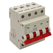 TRACON tik4-63 4p 63a leválasztó kapcsoló villanyszerelés