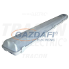 TRACON TLFVLED215 Védett lámpatest LED csövekhez, egyoldalas betáp 230 V, 50 Hz, G13, 1500 mm, IP65, ABS/PC, EEI=A++,A+,A