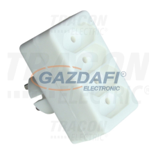 TRACON TN4 Többférőhelyes átalakító csatlakozó 4×EURO, 250VAC, max.2,5A villanyszerelés