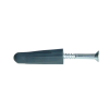 TRACON TNCS6 Négyszögletes tipli+csavar, sötétszürke M6×23mm, PE