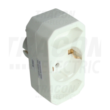 TRACON Többférőhelyes csapos átalakító csatlakozó, 90° villanyszerelés