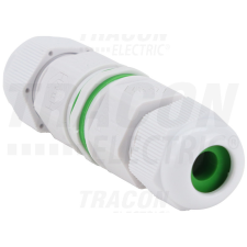 TRACON Tömítőszelencés kábeltoldó fehér 0.5-1.5 mm2, IP68 villanyszerelés