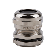 TRACON Tömszelence PG 29 ellenanyával 16-23mm-kábelátmérőhöz fém TRACON - PGF-29 villanyszerelés