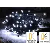TRACON Tracon CHRSTOSC100CW Karácsonyi sziporkázó fényfüzér, kültéri/beltéri 230VAC, 2+10M, 100LED, 3,6W, 12000-13000K, IP44
