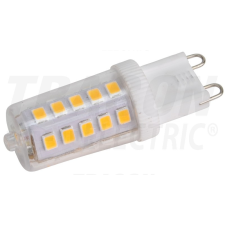 TRACON Tracon LED fényforrás műanyag házban, 230 VAC, 3 W, 2700 K, G9, 350 lm, 270° izzó