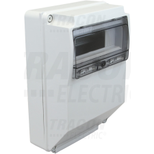 TRACON Üres ipari csatlakozódoboz szerelősínnel, ABS villanyszerelés