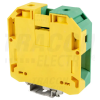 TRACON Védővezető ipari sorozatkapocs, csavaros, sínre, zöld/sárga 1000V 230A 25-95 mm2