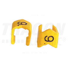 TRACON Vezetékjelölő (7 szám)vezetékre pattintható1,5-4mm2 villanyszerelés