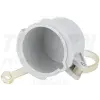 TRACON Vízálló takarósapka csatlakozódugóhoz TICS-0252H.., d=65 mm, IP67