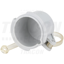 TRACON Vízálló takarósapka csatlakozódugóhoz TICS-0252H.., d=65 mm, IP67 villanyszerelés