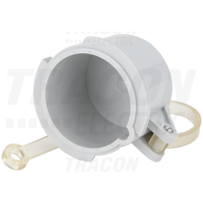 TRACON Vízálló takarósapka csatlakozódugóhozTICS-0152H.. (16A,5P) d=57,5mm, IP67 villanyszerelés