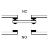 TRACON VM171 Helyzetkapcsoló, rugószáras (műanyag+acél) 1×NO+1×NC, 6A/230V AC, IP66