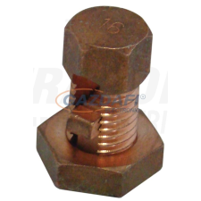 TRACON YCSK-16 Csavaros kábelleágazó kötőelem, sárgaréz 4-16mm2 villanyszerelés