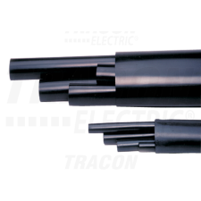 TRACON Zsugorcső készlet, darabolt, közepesfalú, 5 érhez, gyantás5×50mm2, (5×19/6mm, l=200mm)+(1×63/19mm, L=1000mm) villanyszerelés