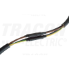 TRACON Zsugorcső készlet, darabolt, vastagfalú, 5 érhez, gyantás5×150mm2-5×240mm2, (5×50/16mm,l=300mm)+(1×130/36mm,L=1000mm)