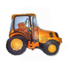 Tractor Orange, Traktor fólia lufi 36 cm (WP) party kellék