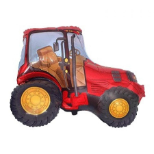 Tractor Red, Traktor fólia lufi 36 cm (WP) party kellék