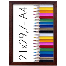Tradag képkeret 21×29,7 cm, barna fényképkeret
