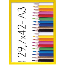 Tradag Polaris žlutý 29,7 x 42 /A3/plexi fényképkeret