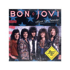 TRADER KFT - INDIEGO Bon Jovi - Official 2026 Calendar négyzet alakú naptár naptár, kalendárium