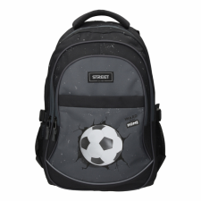 Traders d.o.o. Street hátizsák (32x22x46 cm, 32l) fekete, focilabdás Win, Active (3) iskolatáska