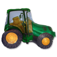  Traktor Green fólia lufi 36 cm (WP) party kellék