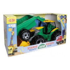  Traktor kanállal és utánfutóval autópálya és játékautó