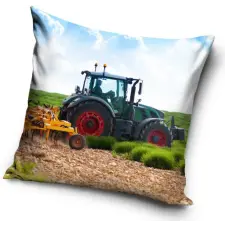  Traktor párna, díszpárna 40x40 cm lakástextília