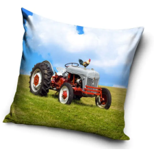  Traktor párnahuzat 40*40 cm lakástextília