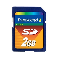 Transcend 2GB SD Card memóriakártya