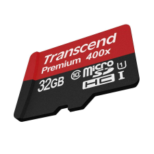 Transcend 32GB Premium 400x microSDHC UHS-I CL10 Memóriakártya memóriakártya