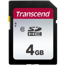 Transcend 4GB SDHC SDC300S Class 10 U1 V30 memóriakártya