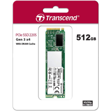 Transcend 512GB 220S M.2 PCIe SSD merevlemez, ssd