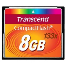 Transcend 8GB Compact Flash (133X) memóriakártya