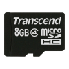 Transcend 8GB microSDHC Transcend Class4 memoriakártya (TS8GUSDC4) (TS8GUSDC4)
