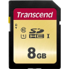 Transcend 8GB UHS-I U1 SD CARD MLC (TS8GSDC500S)