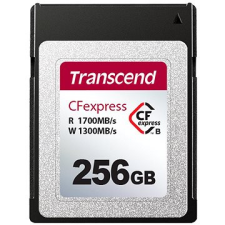 Transcend CFexpress 820 B típus, 256 GB-os PCIe Gen3 x2 memóriakártya