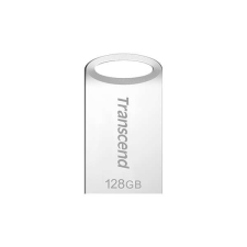 Transcend JetFlash 710 USB flash meghajtó 128 GB USB A típus 3.2 Gen 1 (3.1 Gen 1) Ezüst pendrive