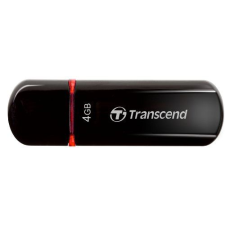 Transcend Pen Drive 4GB Transcend JetFlash F600 (TS4GJF600) fekete USB 2.0 (TS4GJF600) pendrive