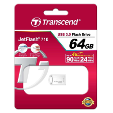 Transcend Pen Drive 64GB Transcend JetFlash 710 USB 3.0 ezüst (TS64GJF710S) (TS64GJF710S) pendrive