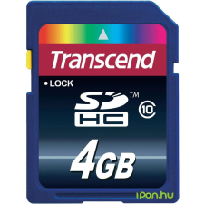 Transcend Premium 4GB SDHC 10 MB/s TS4GSDHC10 memóriakártya
