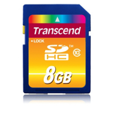 Transcend SDHC 8GB Class 10 memóriakártya
