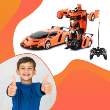 Transformers 2 in1 játék - robot szuperhőssé alakítható távirányítós autó (BBJ) távirányítós modell