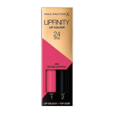 Transzfer ellenálló rúzs Max Factor, Lipfinity, 026 So Delightful rúzs, szájfény